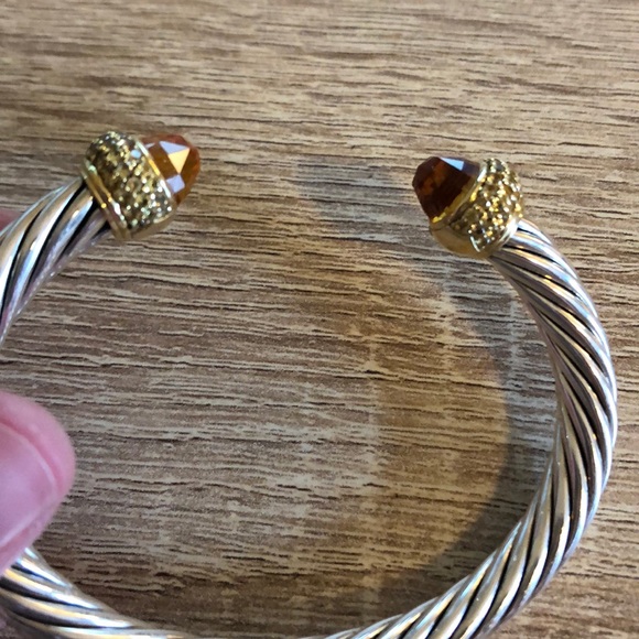 Very Rare David Yurman Cable Candle Cuff - Picture 2 of 8